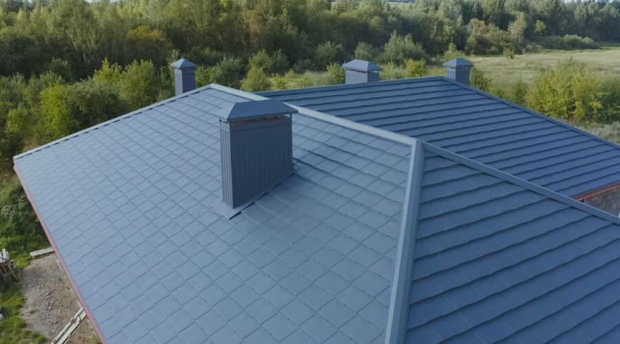Professional metal roof installation in Grandfalls, TX